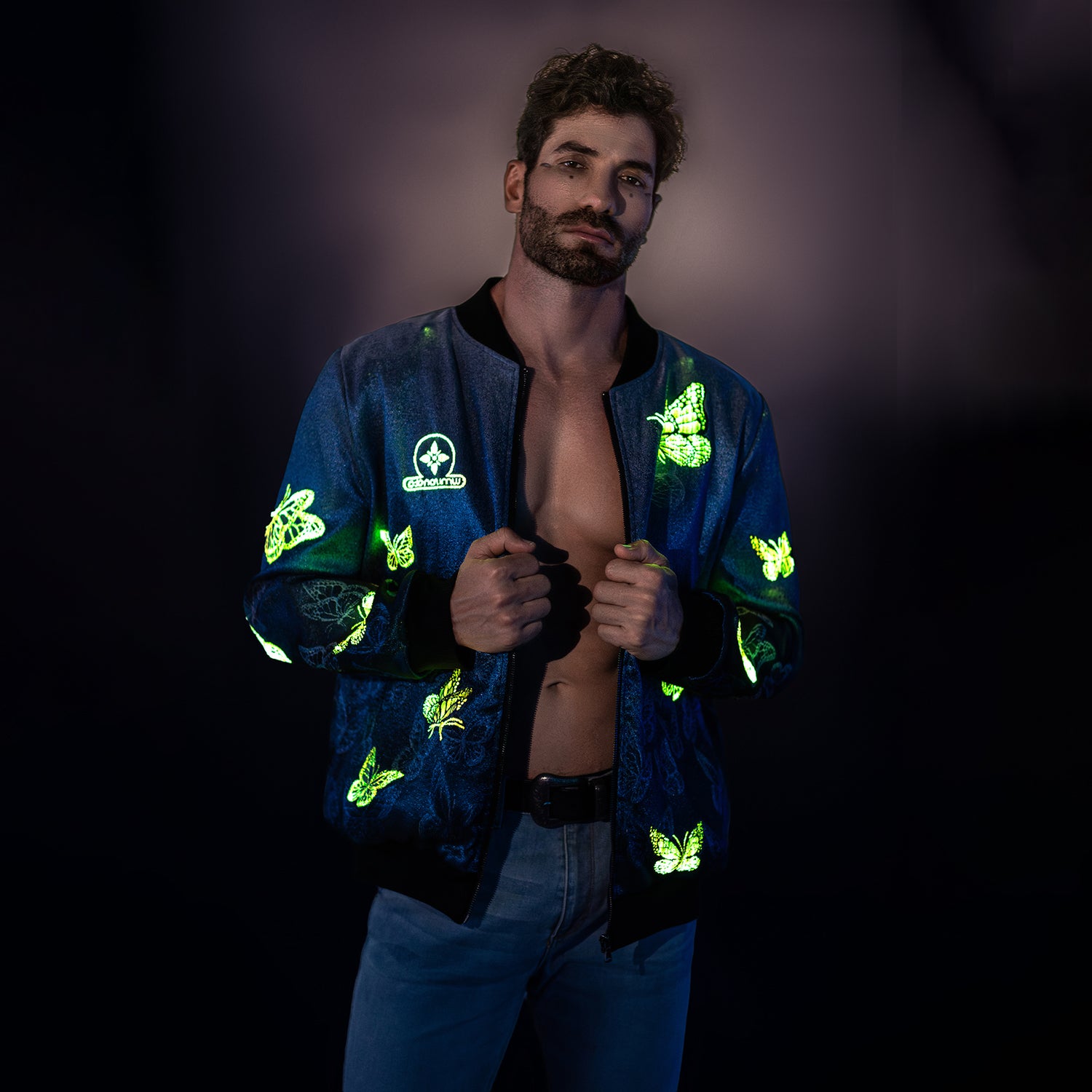 Men's Glowing Butterfly Jacket