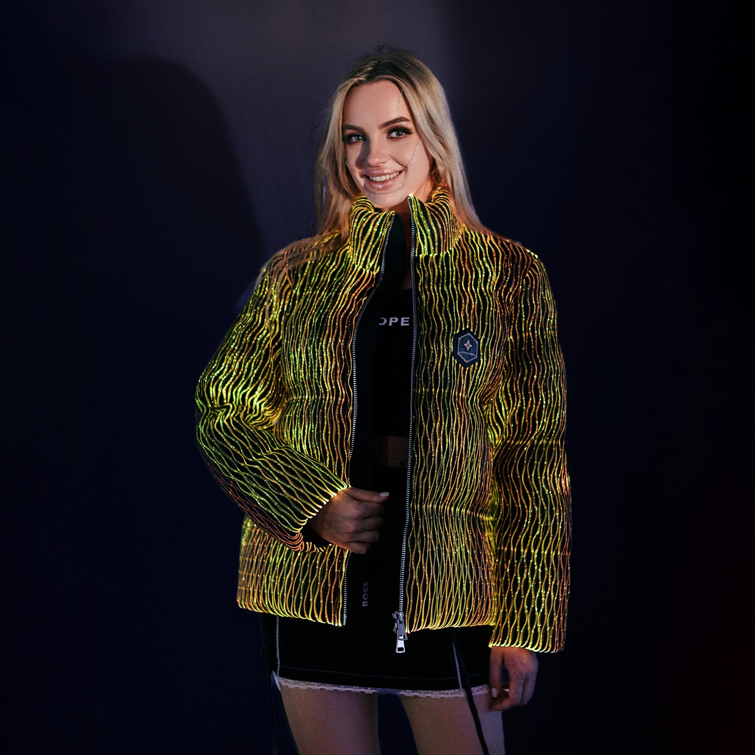 Woman Light Up Down Jacket