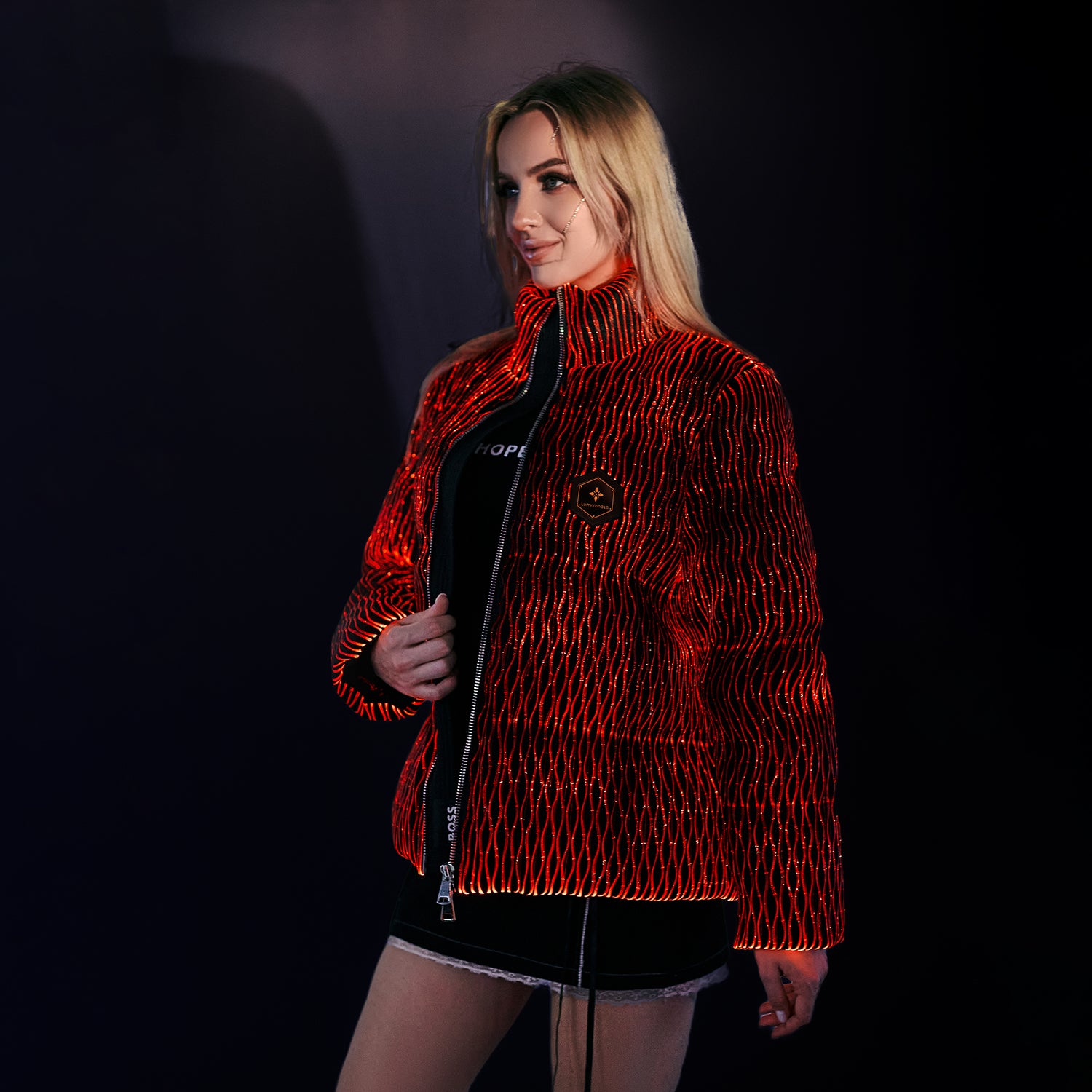 Woman Light Up Down Jacket