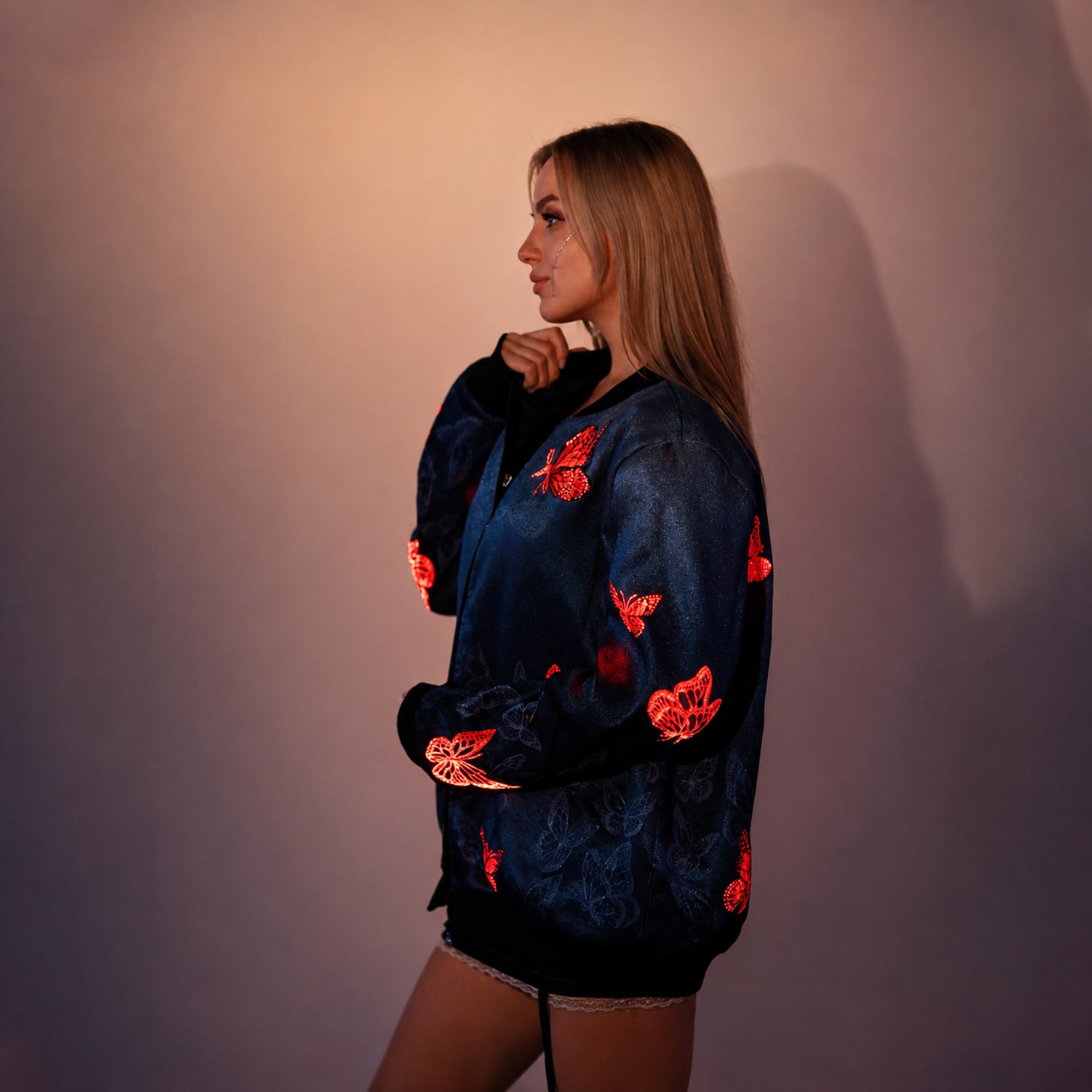 Women's Glowing Butterfly Jacket