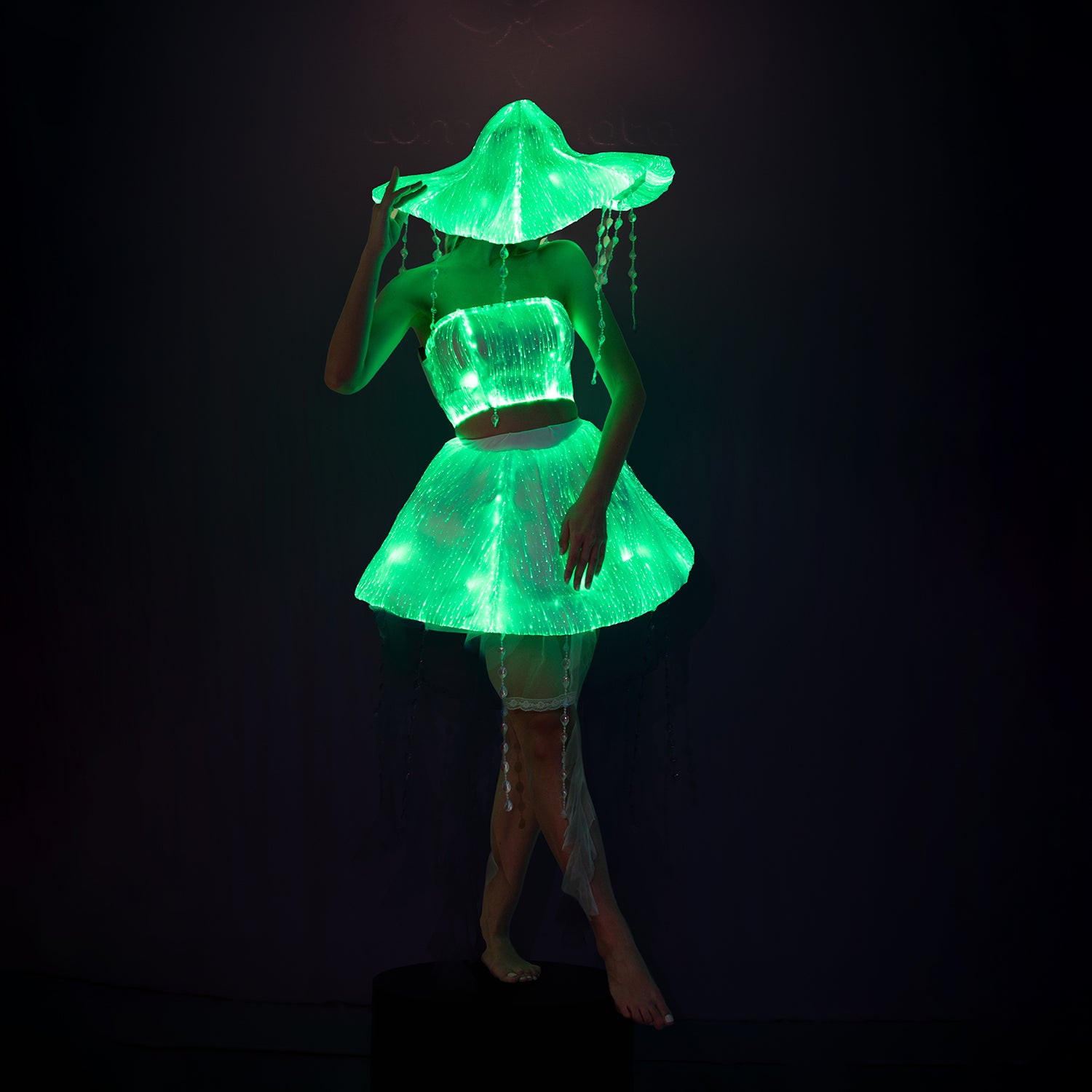 Light up the jellyfish dress