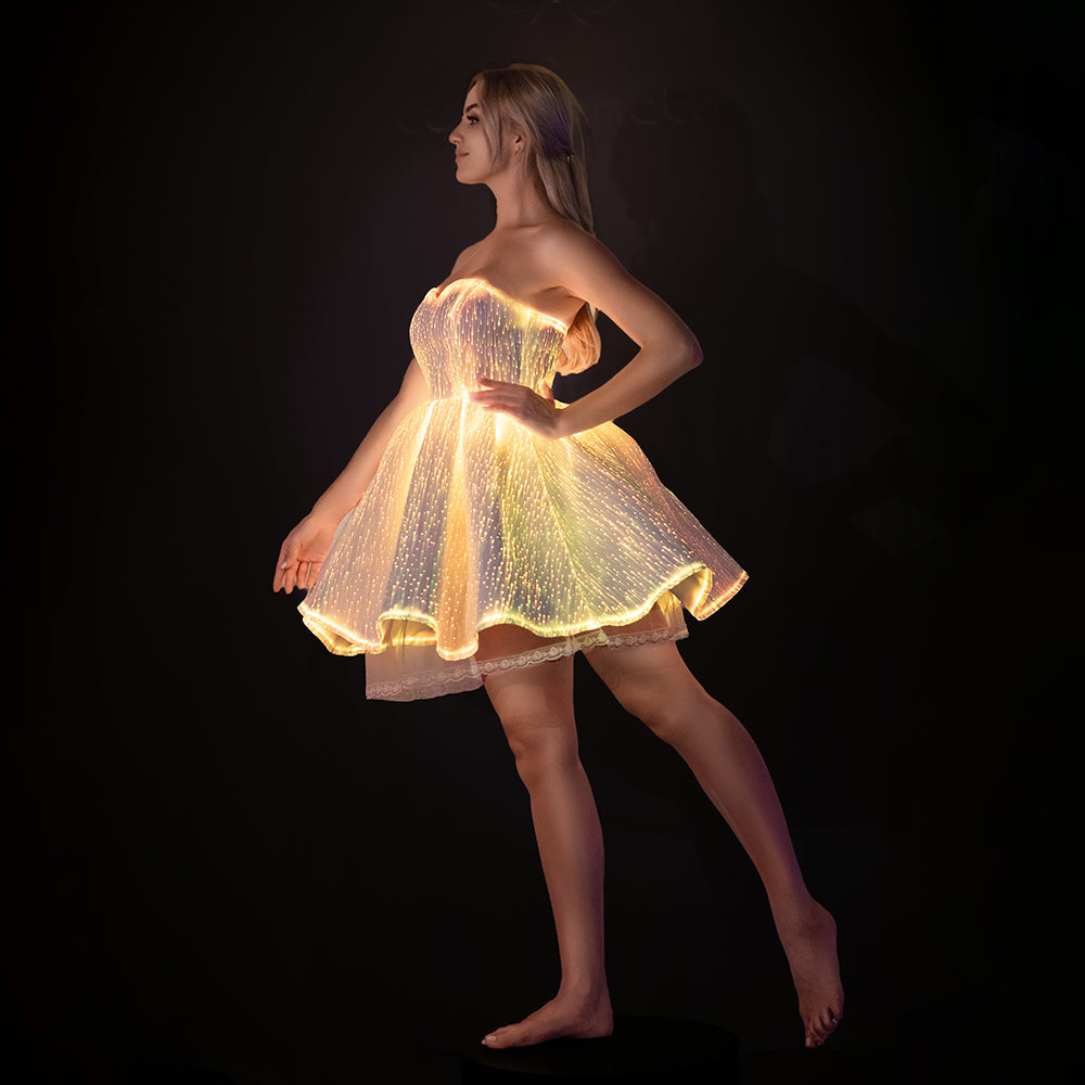 Light Up Pleated Dress