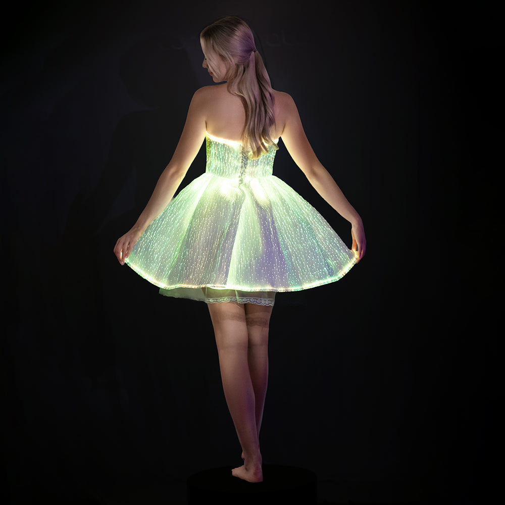 Light Up Pleated Dress