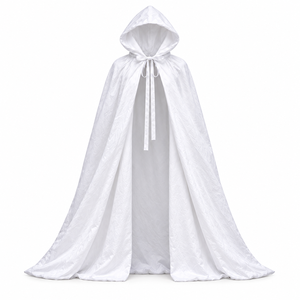 Halloween Light Up Men Hooded Cape
