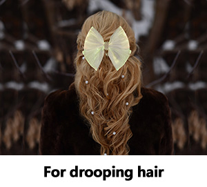 Light Up Butterfly Hair Clip