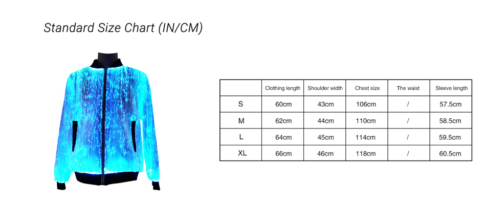 street wear hoodies Size Chart