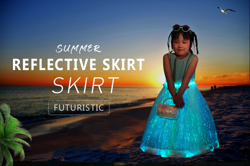 Glow-in-the-dark children's dresses