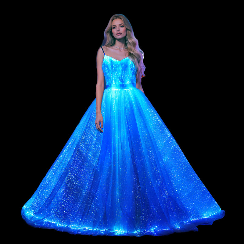 Rave Light Up Evening Party Dress