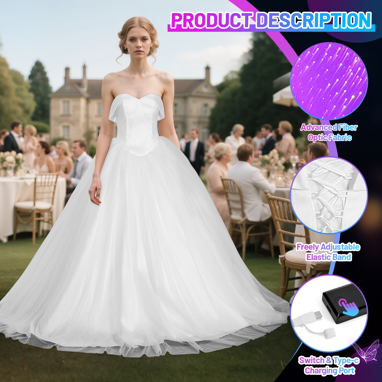 Light Up Wedding Dress