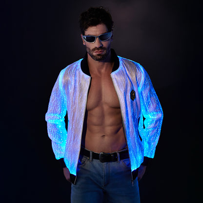 Light Up Men Long Sleeve Jacket