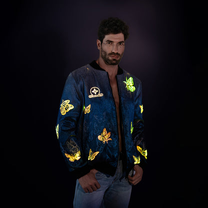 Men's Glowing Butterfly Jacket