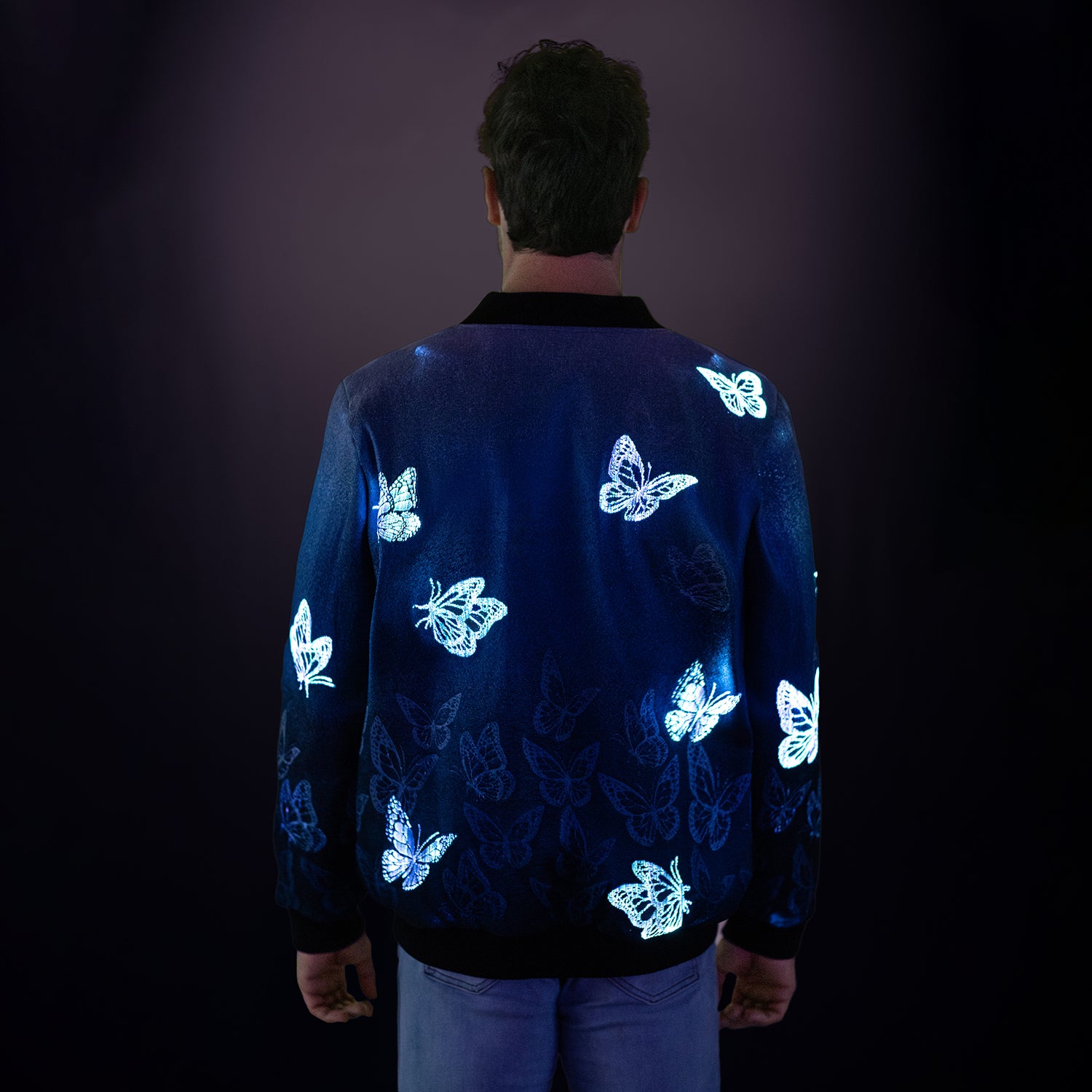 Men's Glowing Butterfly Jacket