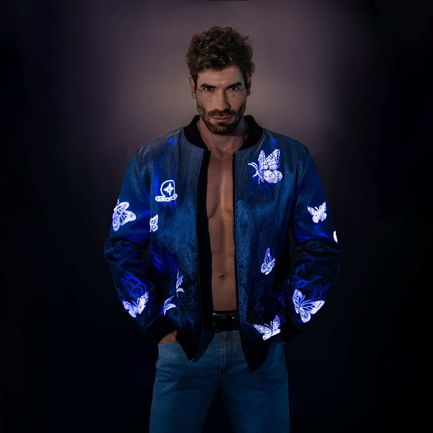 Men's Glowing Butterfly Jacket
