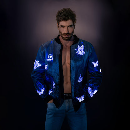 Men's Glowing Butterfly Jacket