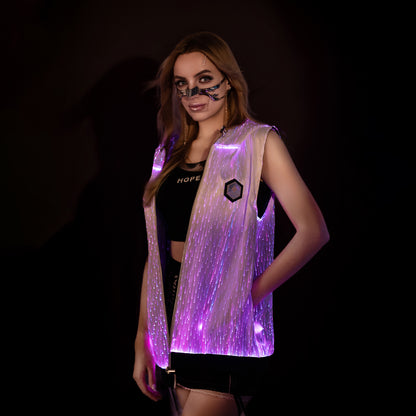 Women's Light Up Sleeveless Hoodie
