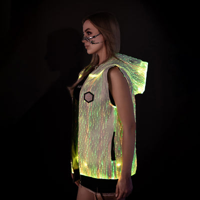 Women's Light Up Sleeveless Hoodie