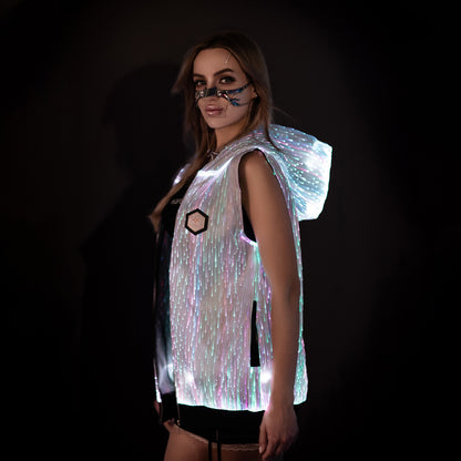 Women's Light Up Sleeveless Hoodie