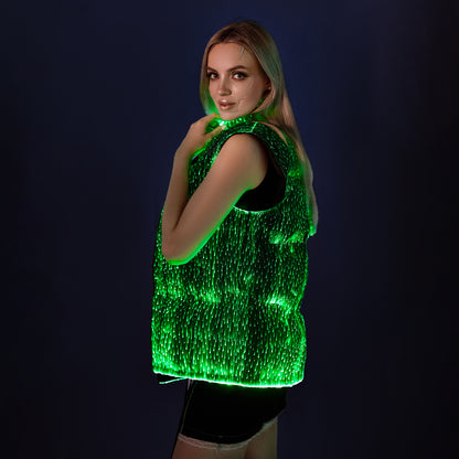 Light Up Sleeveless Down Jacket