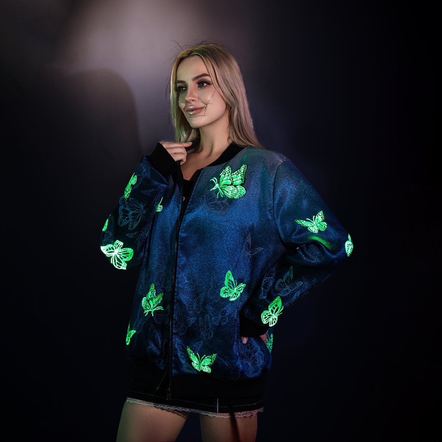 Women's Glowing Butterfly Jacket