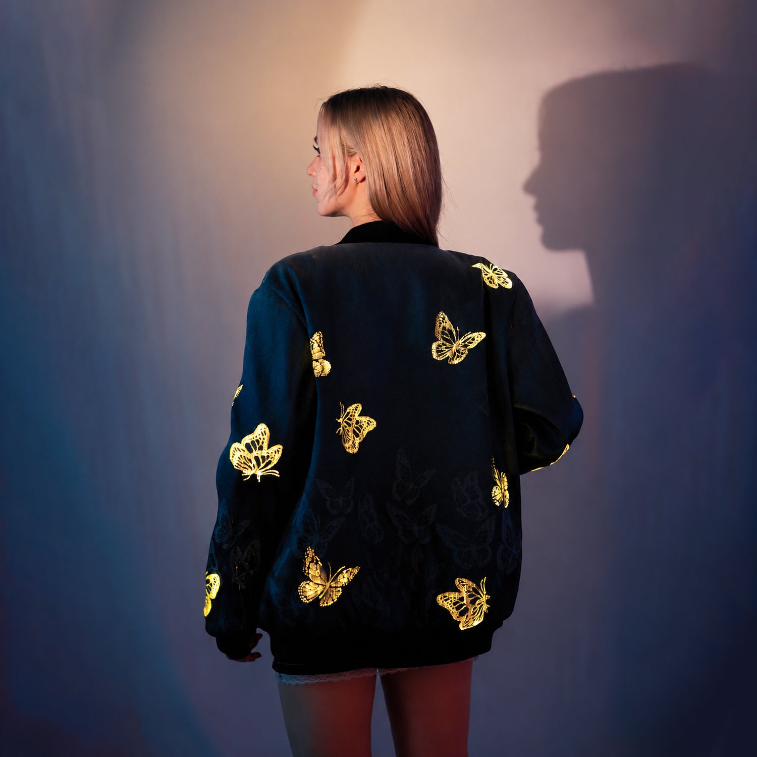 Women's Glowing Butterfly Jacket