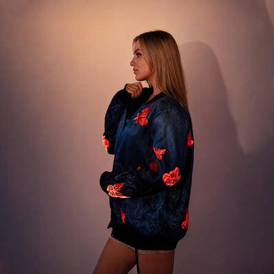 Women's Glowing Butterfly Jacket