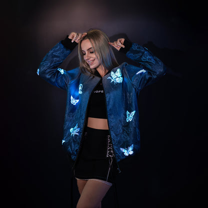 Women's Glowing Butterfly Jacket