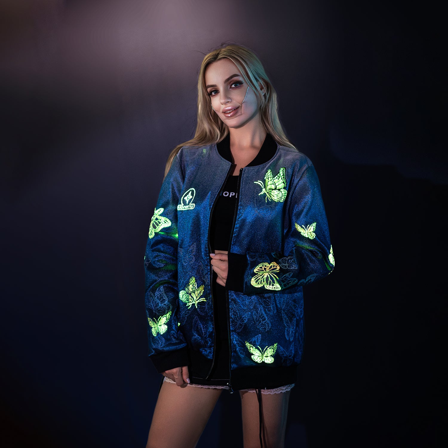 Women's Glowing Butterfly Jacket