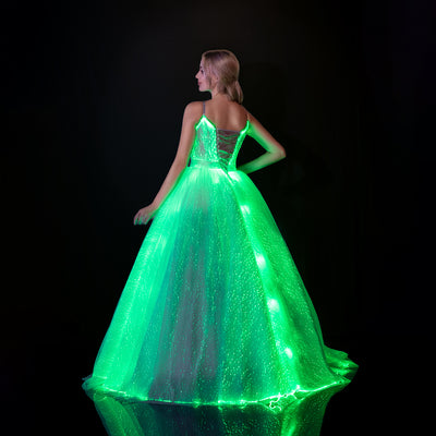 Rave Light Up Evening Party Dress
