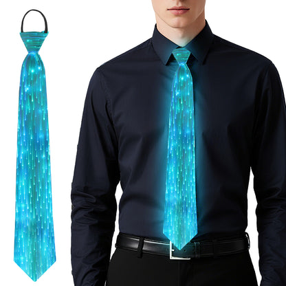 Halloween Christmas Light Up Tie