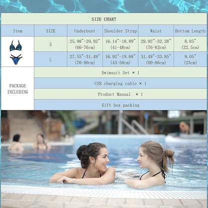 Bikini Sets for Women Light Up Swimwear