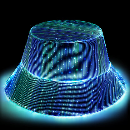 LED Light Up Rave Bucket Hat