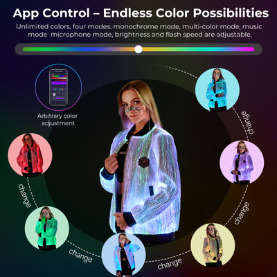 Light Up Women's Long Sleeve Jacket