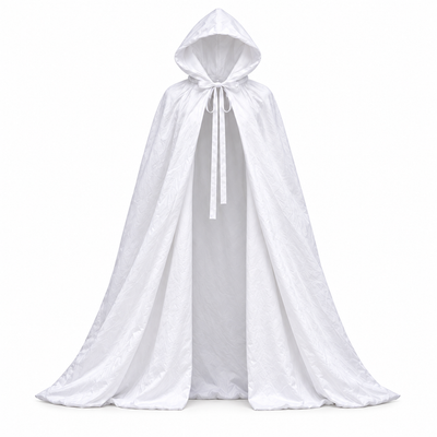 Halloween Light Up Women Hooded Cape