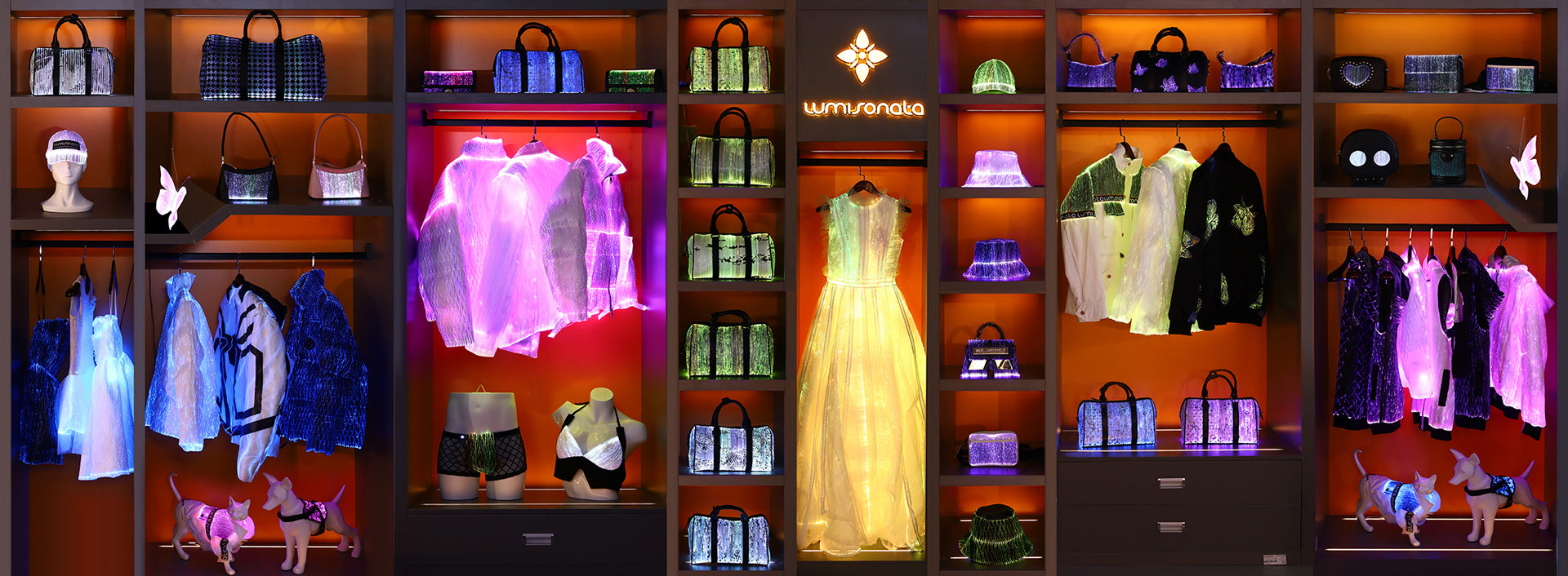 Optical Fiber Fabric & Led Light Up Clothing | Lumisonata Shop – LUMISONATA