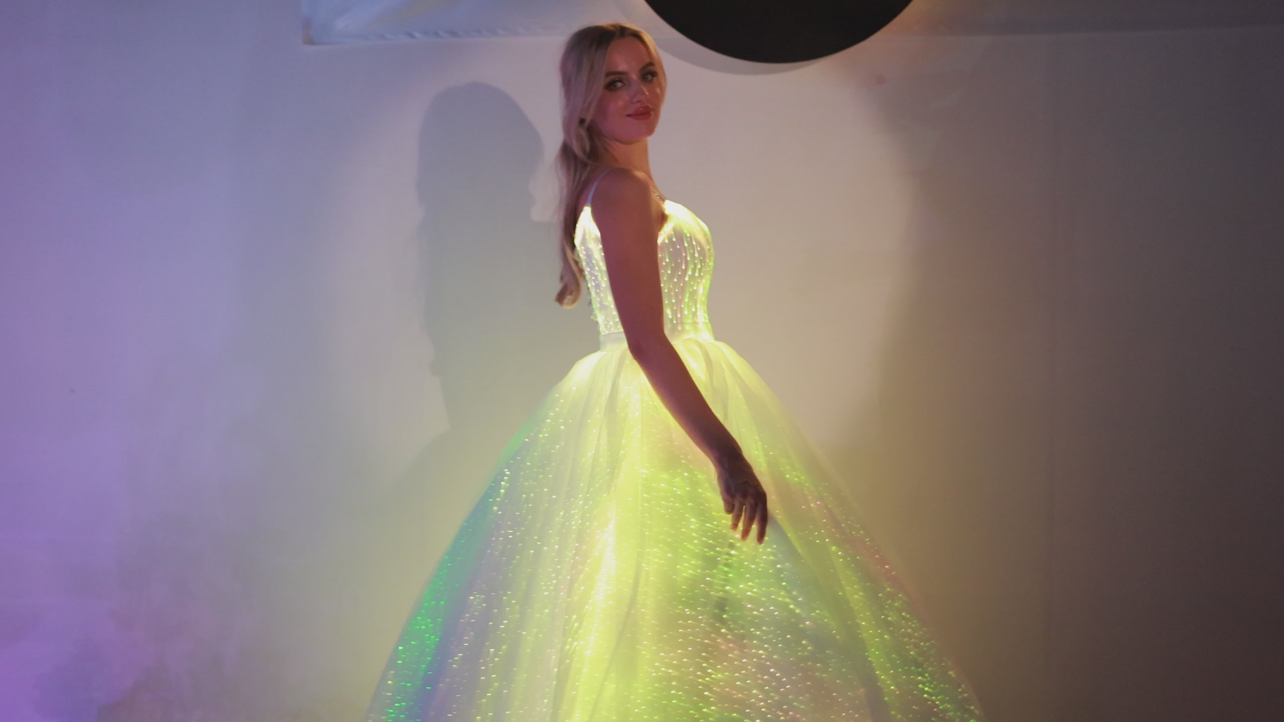 glow in the dark party dress Revveve The fabric is comfortable for skin Glow In Dark Dress