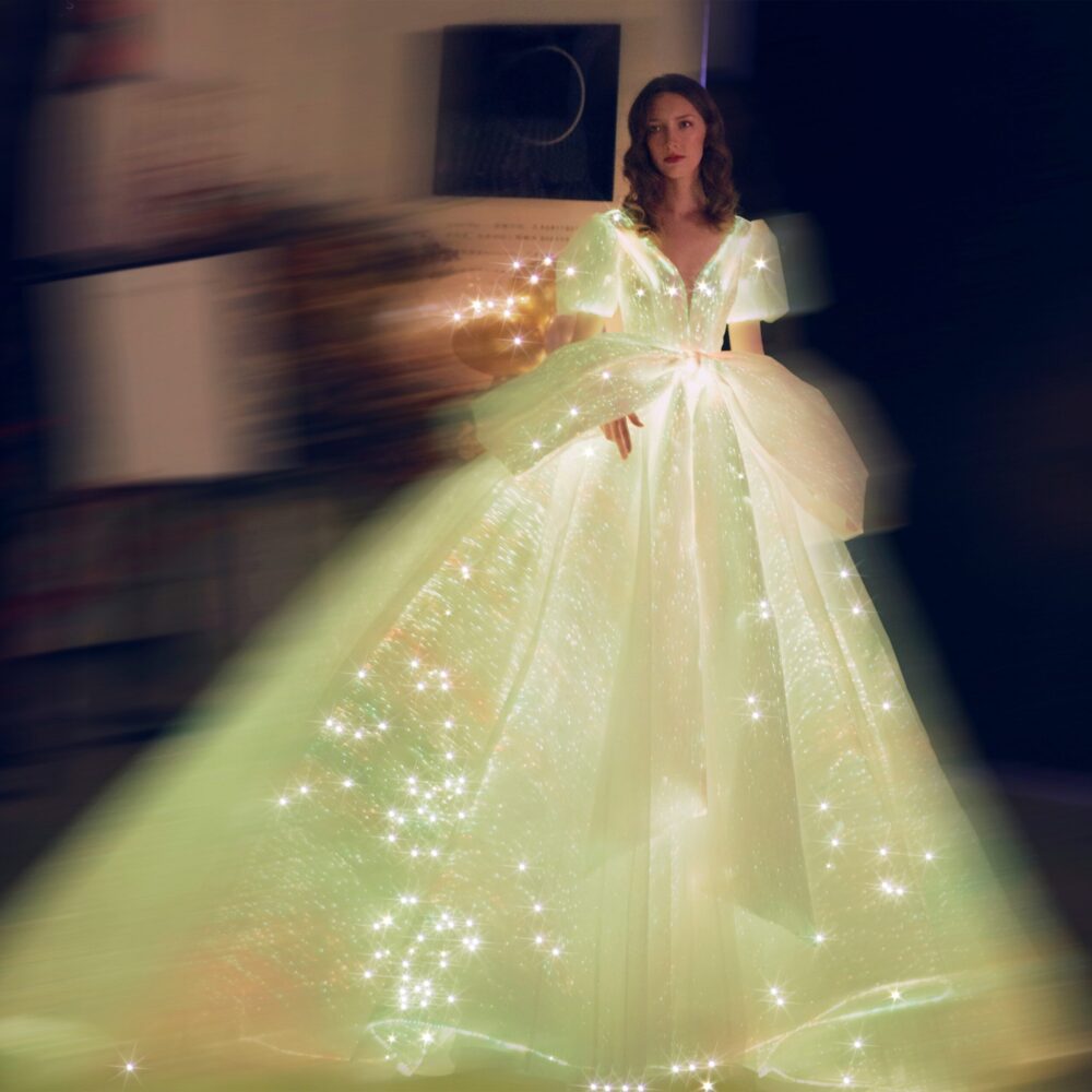 light up wedding dress