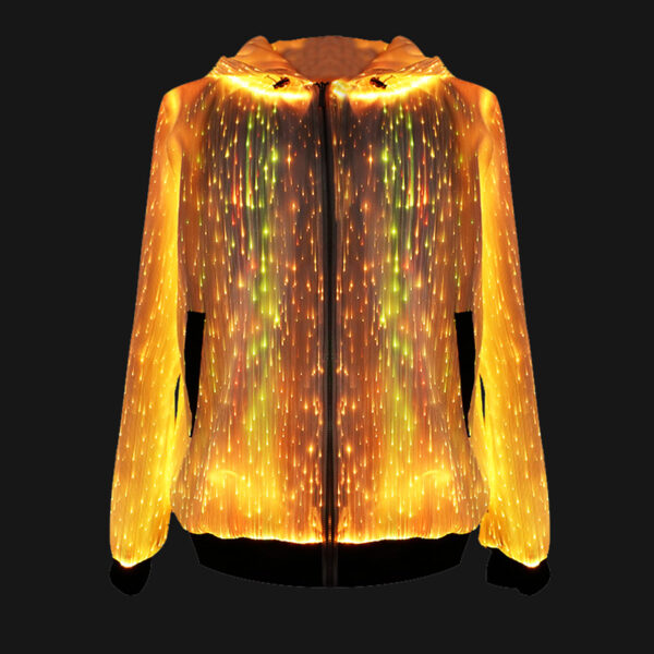 Light Up Punk-Hoodie