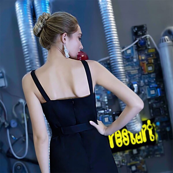 Cyberpunk A-dress Luminous Overskirt - Lumisonata - Image 4