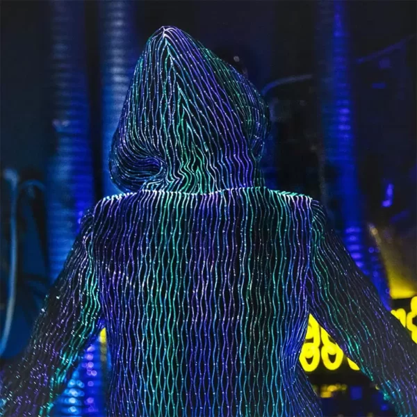 led jacket hip hop jacket