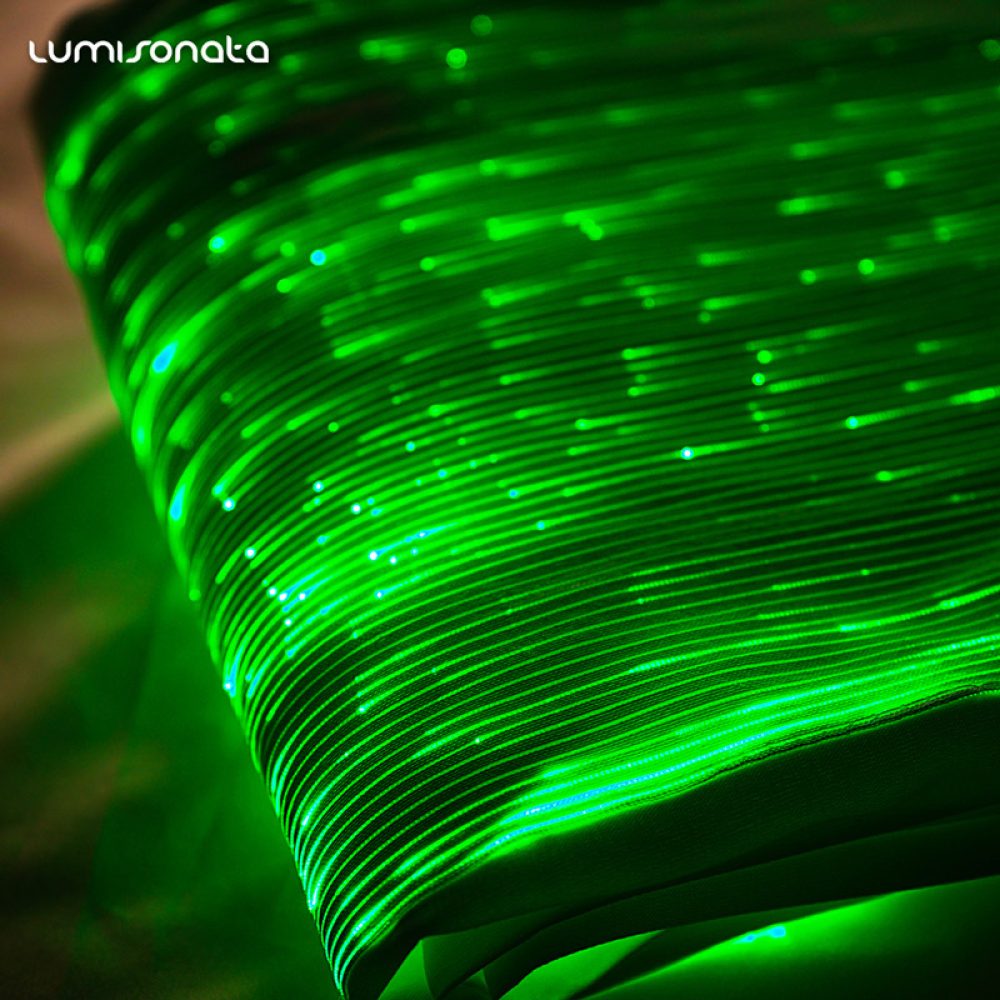 Green-fiber-optic-fabric