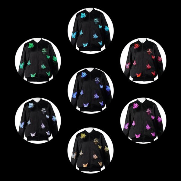 Light Up Butterfly Jacket Glows