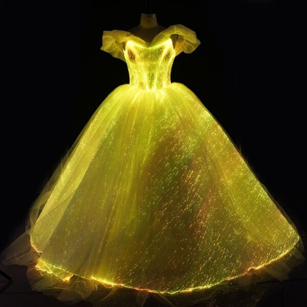 Light Up Princess Dress: Fashion Nova Evening Dresses for a Magical Evening - Lumisonata - Image 4
