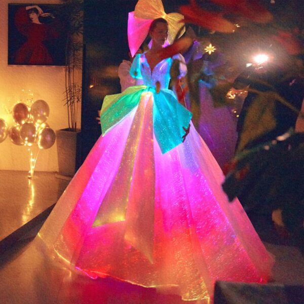 Sexy Light up Wedding Dress: Unforgettable Bridal Style - Lumisonata - Image 3