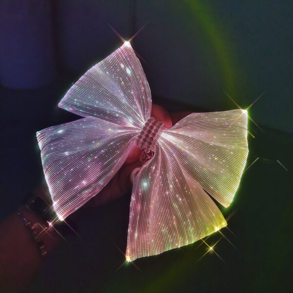 Pearl Hair Clip, Light Up Butterfly Hair Clip: Stylish and Unique Hair Accessory - Lumisonata - Image 3