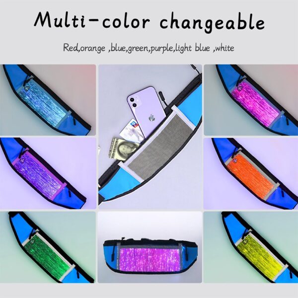 Light Up Sport Fanny Pack: Running Waist Bag with Illumination - Lumisonata - Image 2