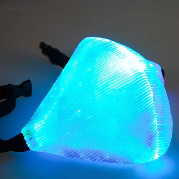 Purge Mask Fiber Optic LED Light Up Face Mask - Lumisonata - Image 2