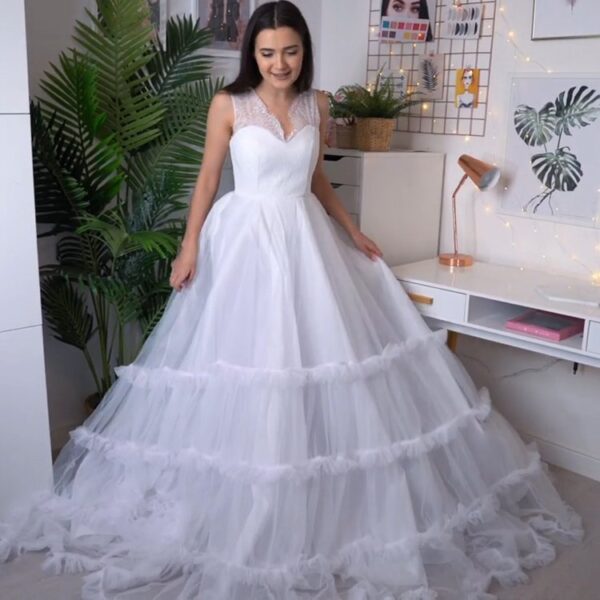 Fiber Optic Wedding Dress: Radiant, Enchanting Evening Party Dresses for Unforgettable Illuminated Elegance - Lumisonata - Image 3