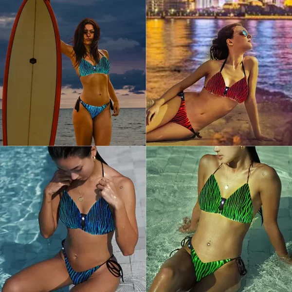 Sexy Bikini, String Bikini for Women, Two Piece Swim Bikini Set - Lumisonata - Image 5