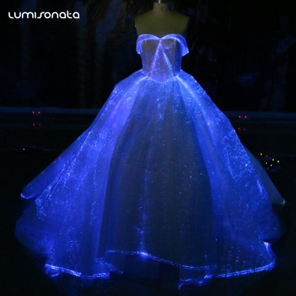 Evening Party Dresses with a Glow in the Dark Wedding Dress Touch - Lumisonata - Image 6