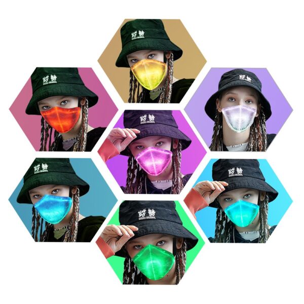 Purge Mask Fiber Optic LED Light Up Face Mask - Lumisonata - Image 4